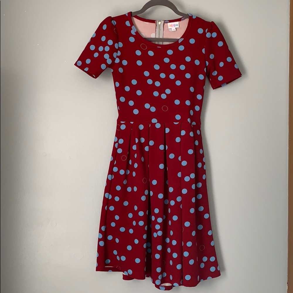 LuLaRoe Amelia dress with pockets